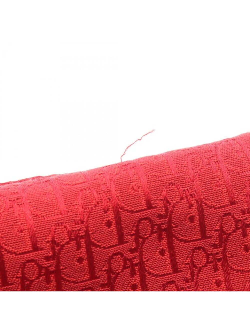 ★SOLD★ Dior Tote Trotter Red Canvas Leather - Picture 8 of 11